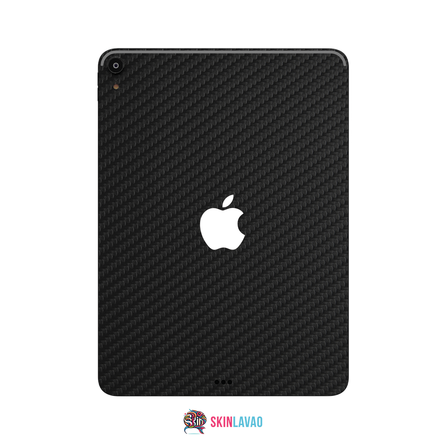 Black Carbon Fiber Tablet Skins