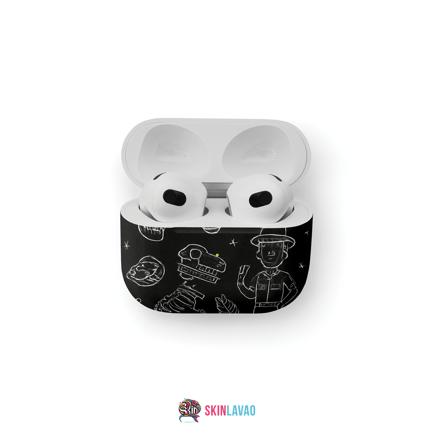 Chalk Doodling AirPods Skins