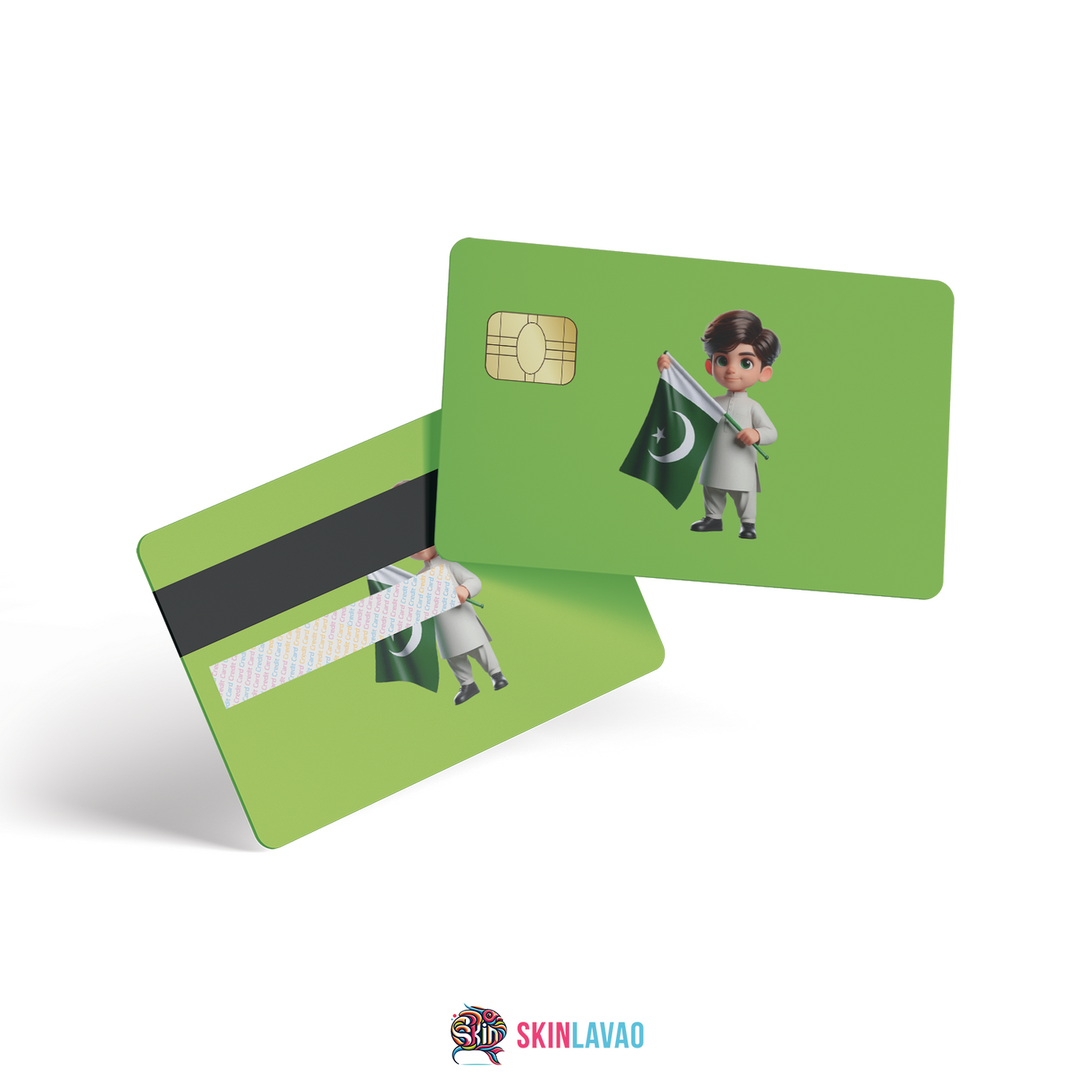 Independence Day illustration ATM Card Skins