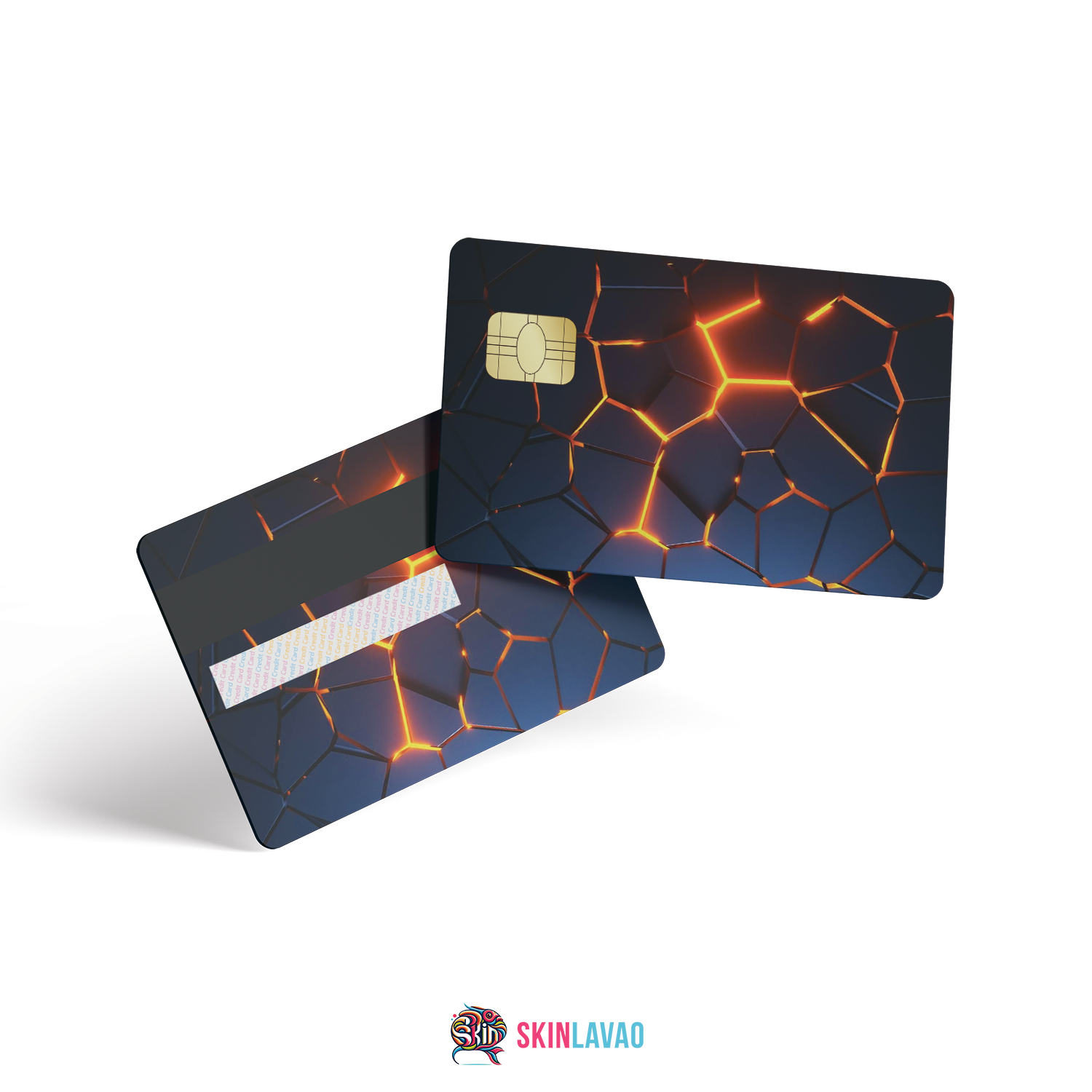 Lava ATM Card Skins