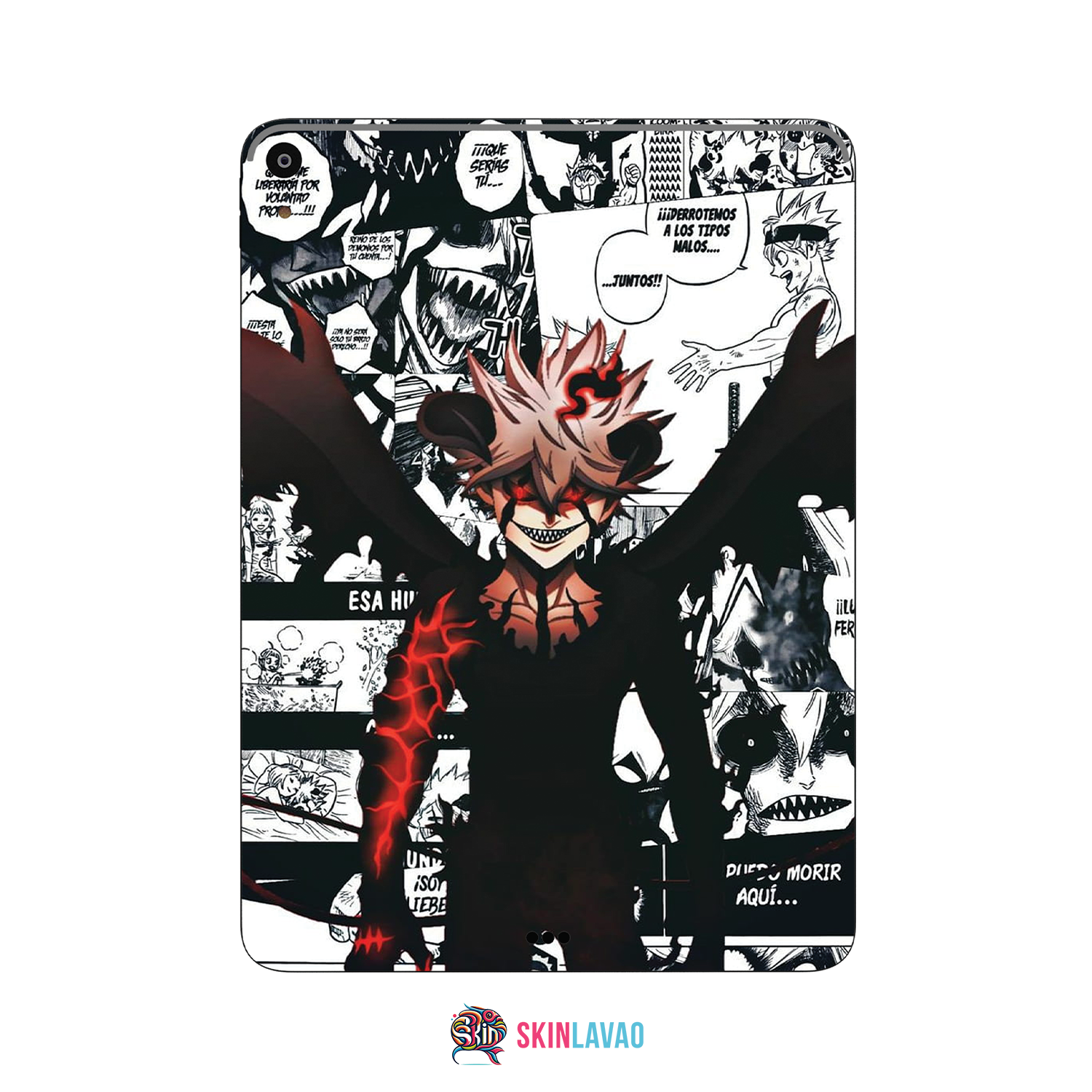 Black Clover Tablet Skins
