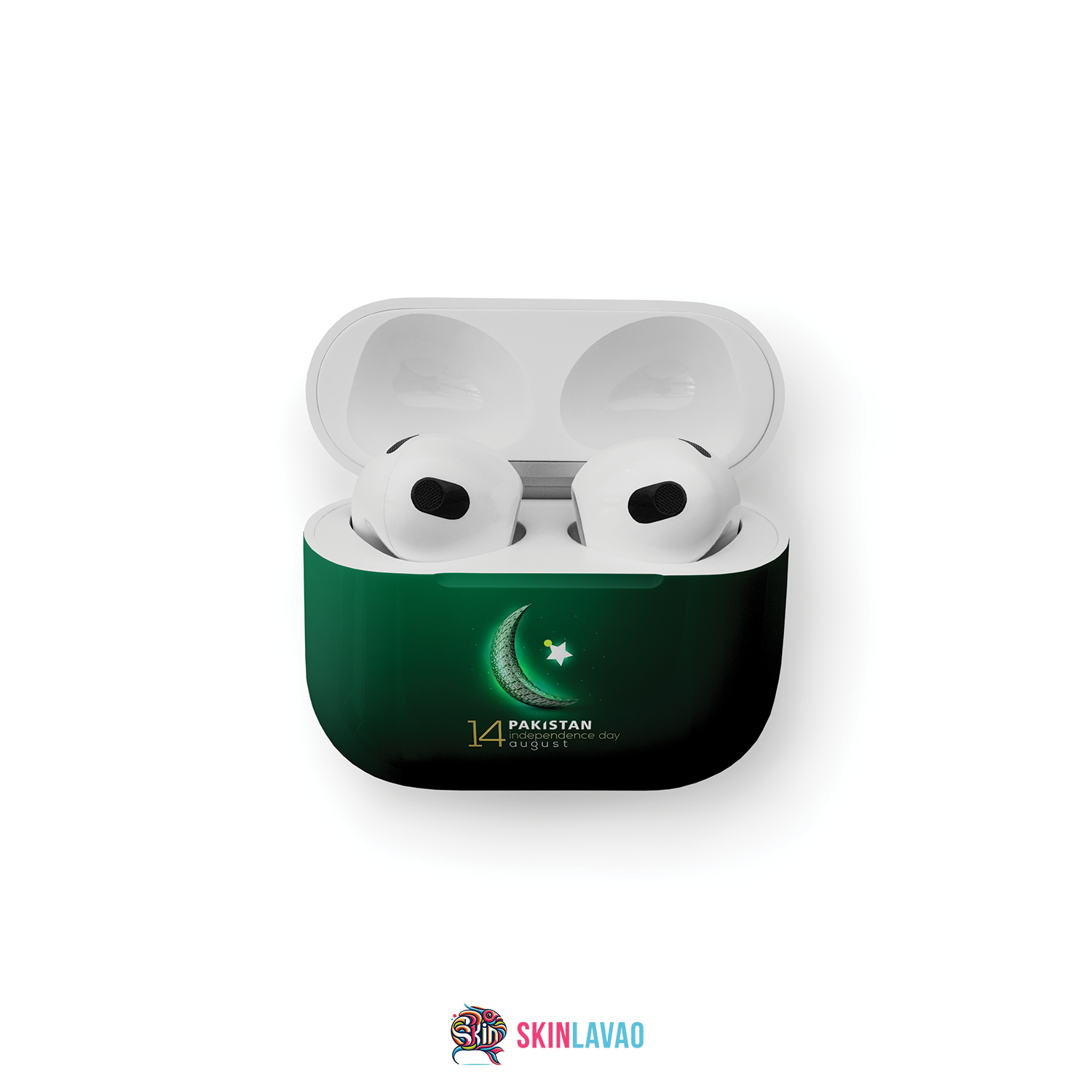 Pakistan Independence Day AirPods Skins