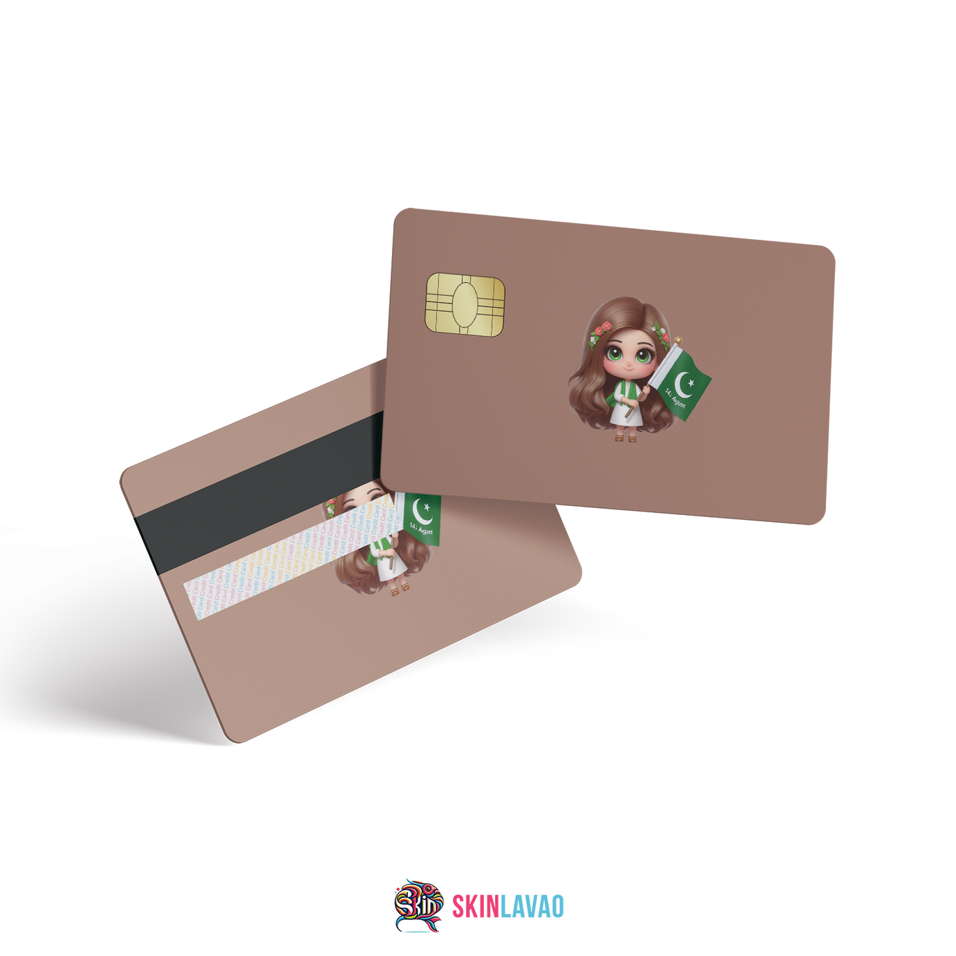 Independence Day illustration ATM Card Skins