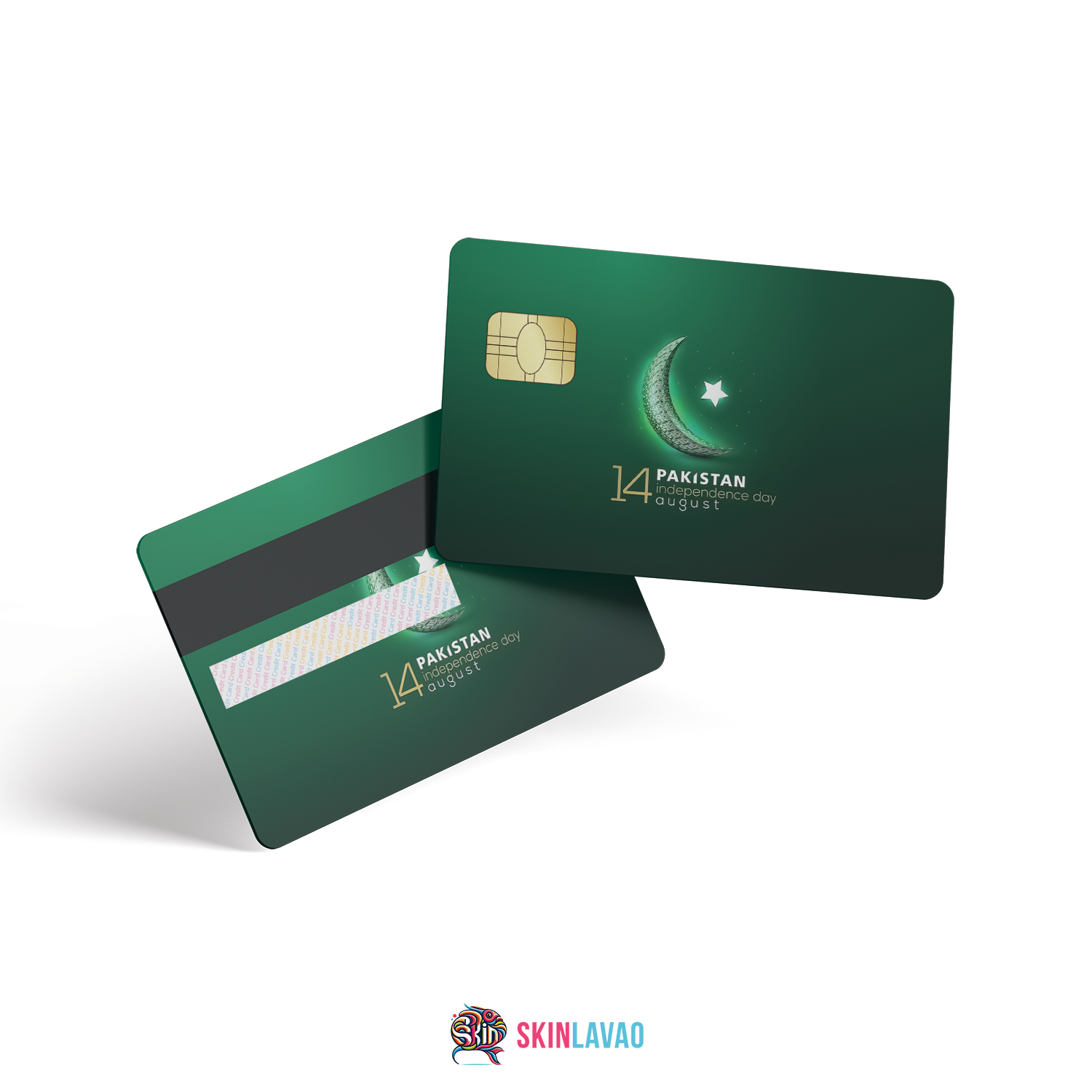 Independence Day illustration ATM Card Skins