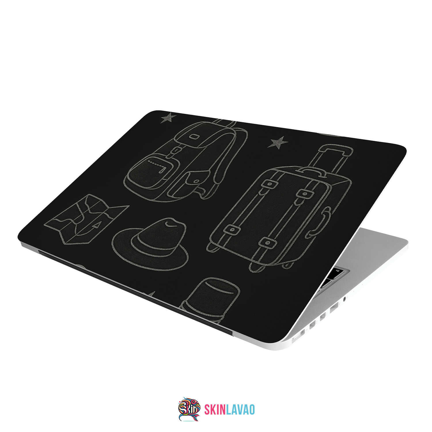Chalk Doodling Laptop Skins