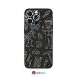 Chalk Doodling Mobile Skins