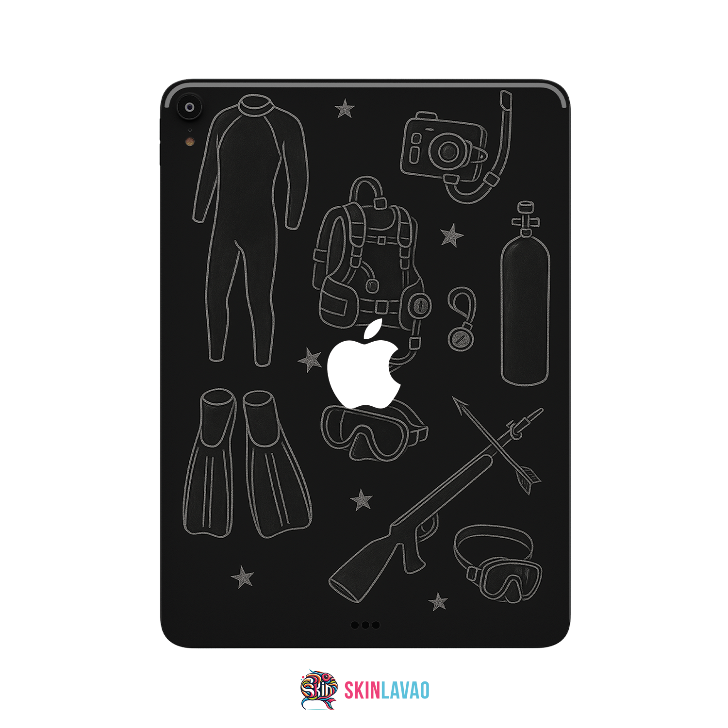 Chalk Doodling Tablet Skins