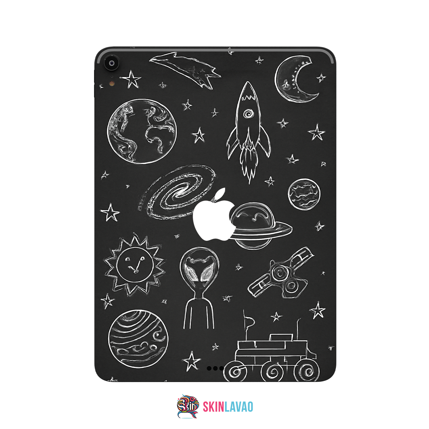 Chalk Doodling Tablet Skins