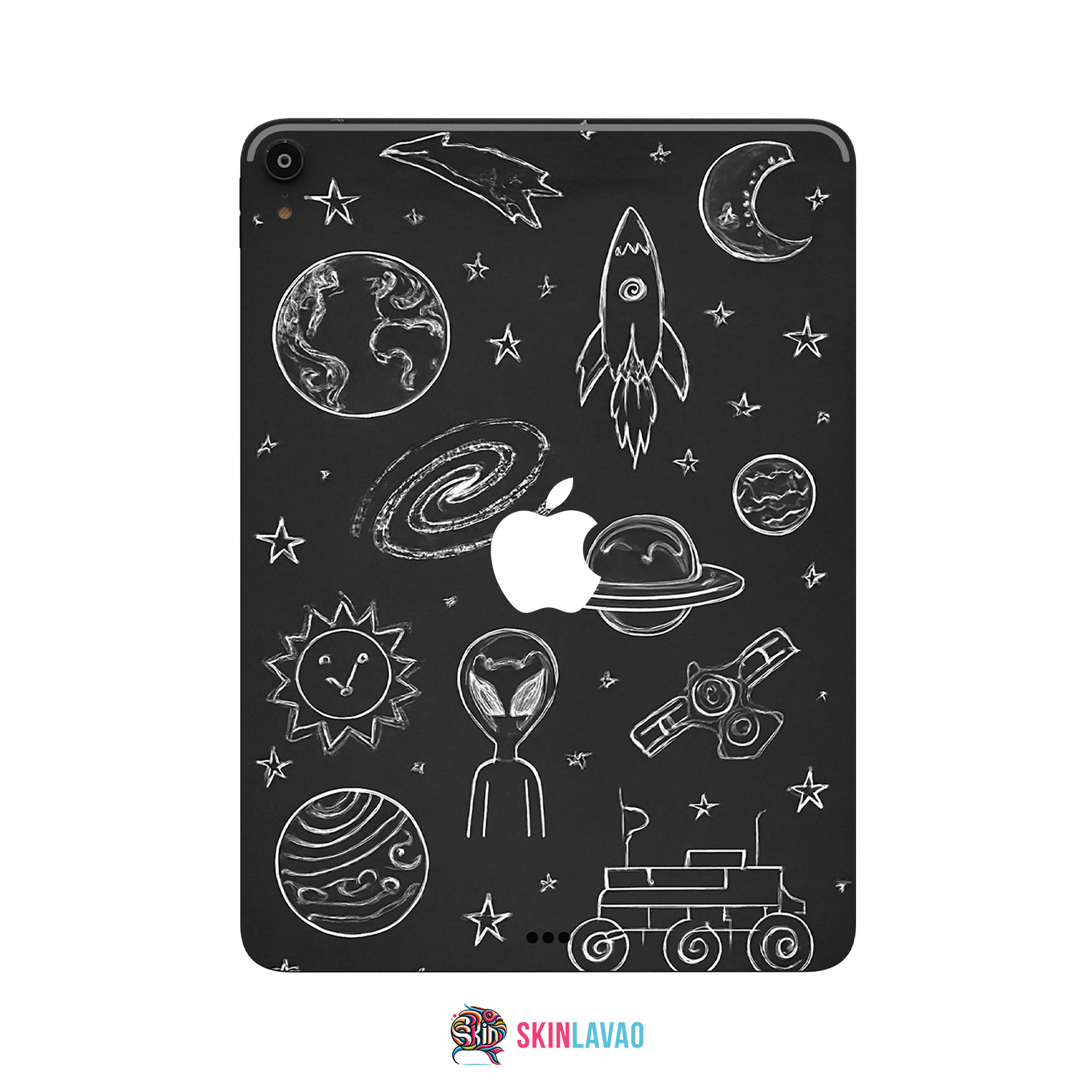 Chalk Doodling Tablet Skins