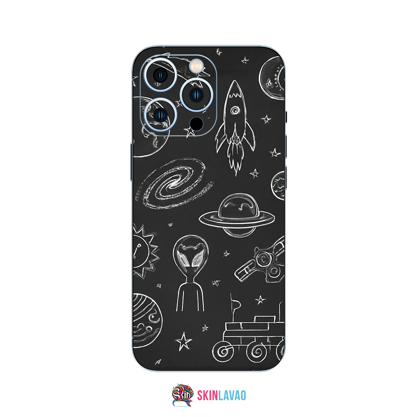 Chalk Doodling Mobile Skins