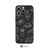 Chalk Doodling Mobile Skins